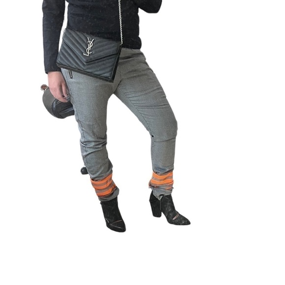 Eptm Drawstring Houndstooth Showroom Pants - Picture 1 of 14